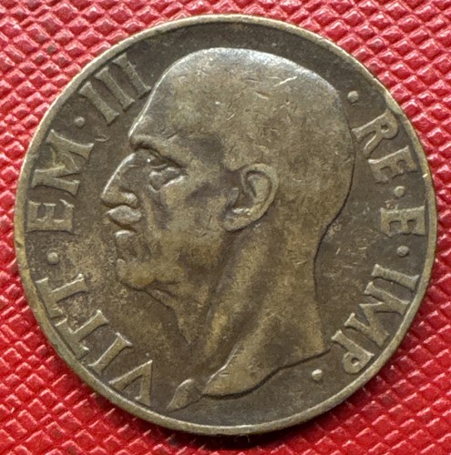 Italy 1938 copper 10 - italy,