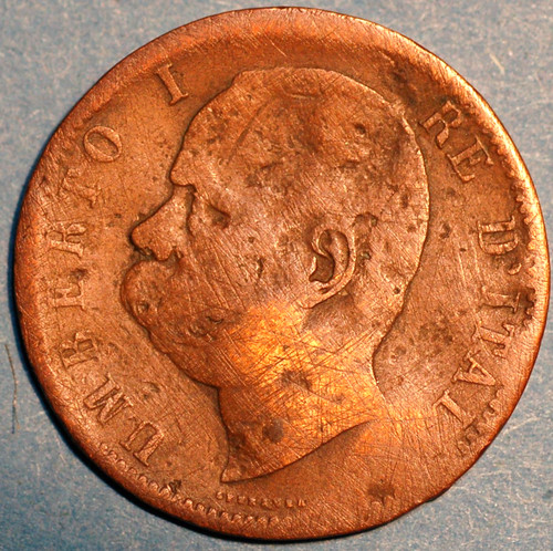 Italy centesimi umberto i - italy,