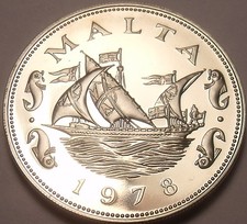 Grande rara prova Malta 1978